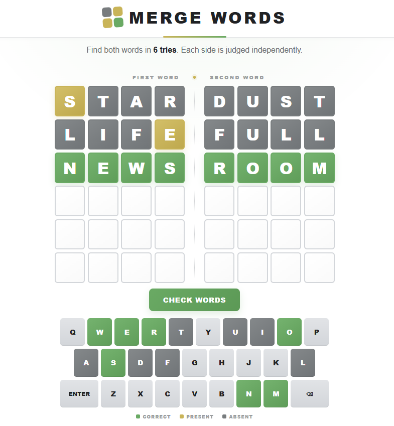 Merge Words 4